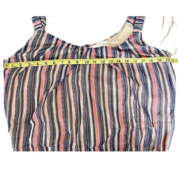 Mine Britton Stripped Tank Stitch Fix NWT Size Large - Picture 2 of 5